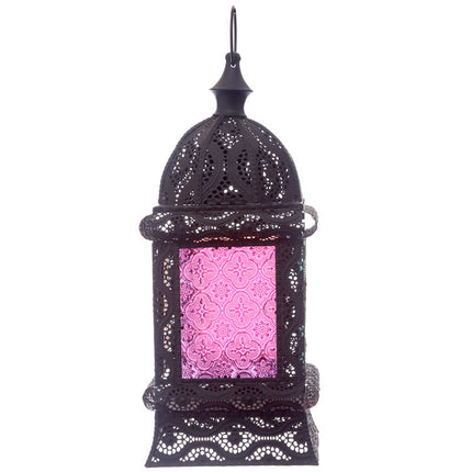 Lanterne Marocaine sur Pied Cadre Noir