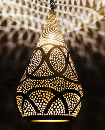Suspension filigrane orientale Elegance Gold