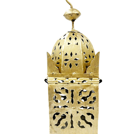Lanterne Marocaine Noire classique or