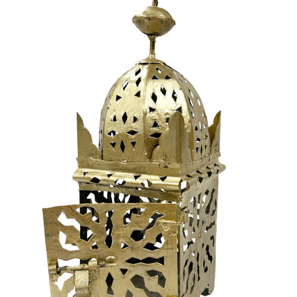 Lanterne Marocaine Noire classique or