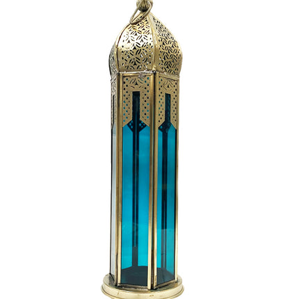 Lanterne - or | turquoise