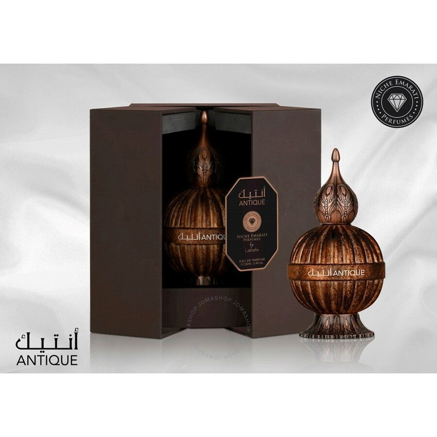 Lattafa Niche Emarati Antique 3.4 Eau De Parfum Spray (metal Bottle)