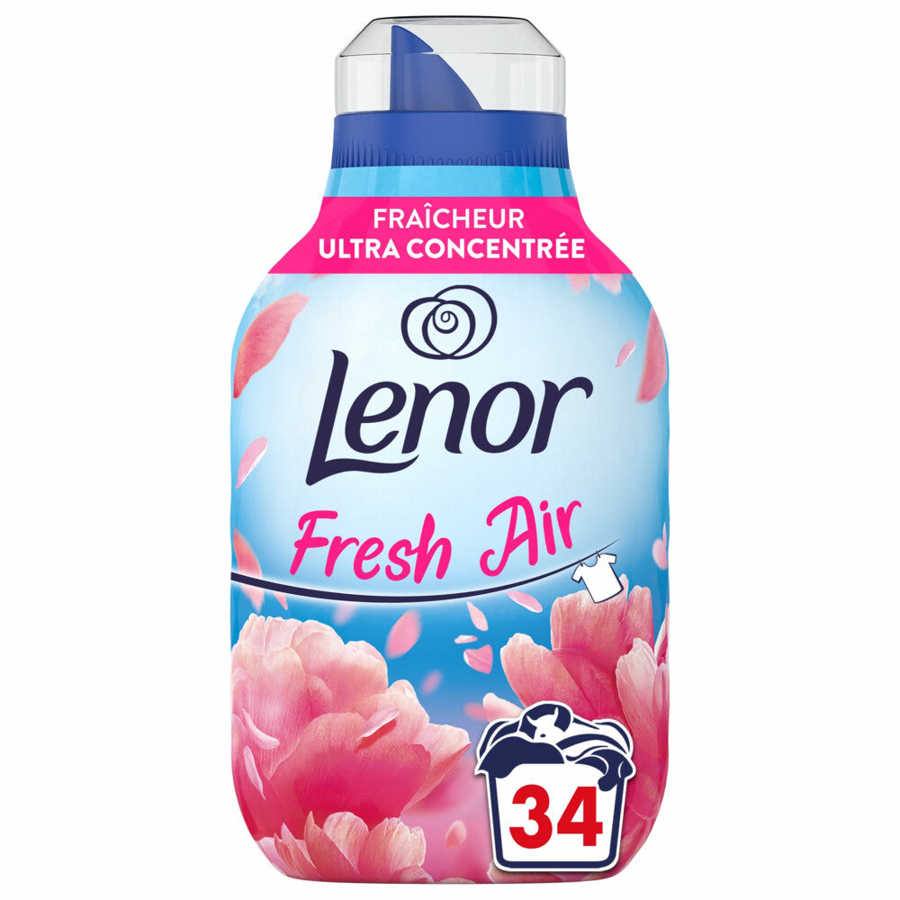 Lenor Fresh Air Blossom - Fabric Softener - 6 x 34 Washes Value Pack
