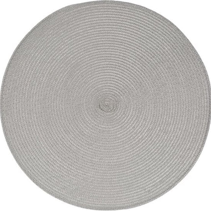 Napperon rond - plastique tressé - 38 cm - Sets de table