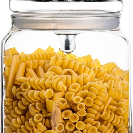 Luminarc Bonbonnière - Pot de stockage en verre avec couvercle en verre - 2 litres