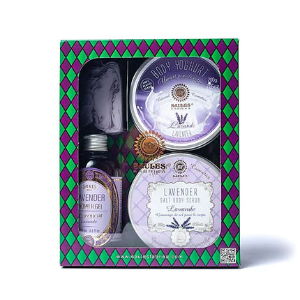Coffret cadeau luxe lavande