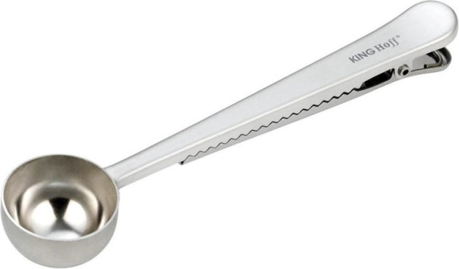 Cuillère doseuse Kinghoff - cuillère à café avec clip - cuillère doseuse avec clip - cuillère à thé