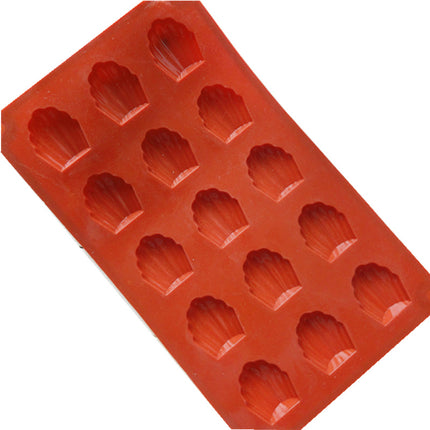 Moule à madeleines en silicone 15 cavités