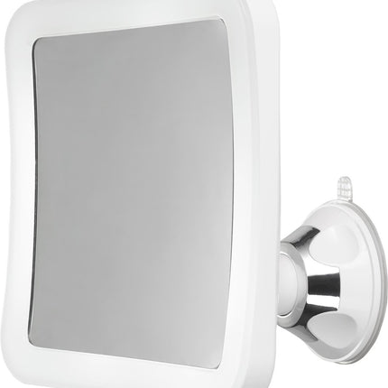 Miroir de maquillage éclairant LED carré CR 2169 blanc