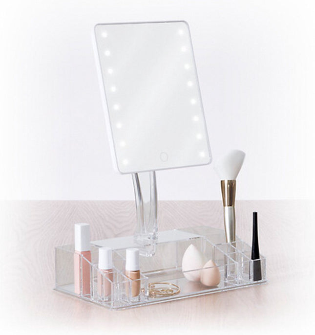 Miroir de maquillage avec éclairage LED