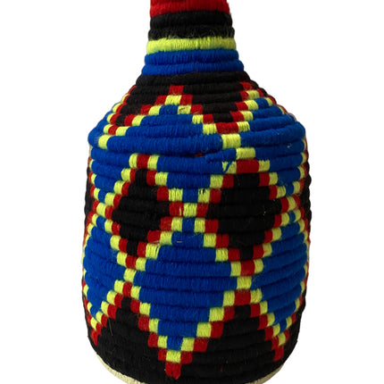 Panier berbère marocain coloré