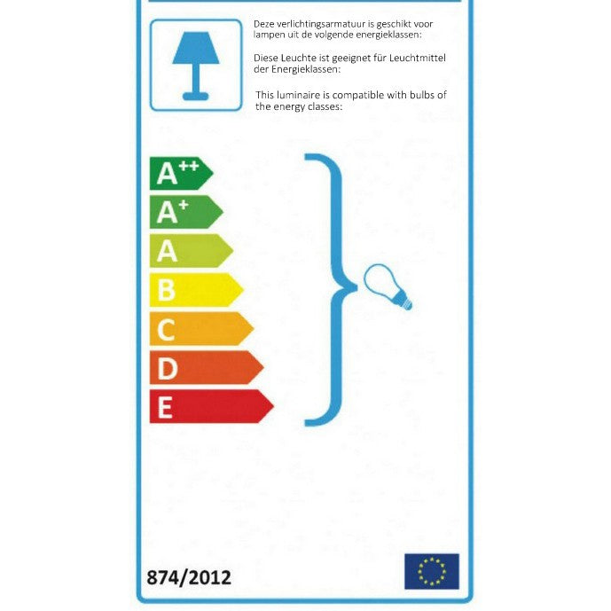 Oosterse lamp mozaïek blauw
