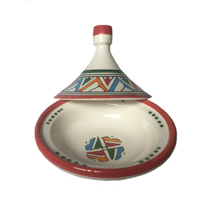 Mini Tajine Marocain Rouge