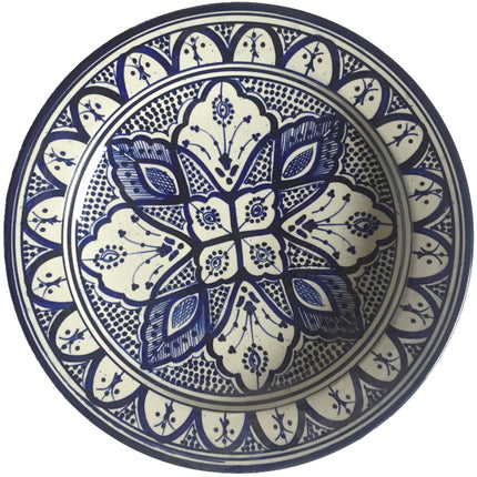 Plateau marocain bleu Ø 35 cm