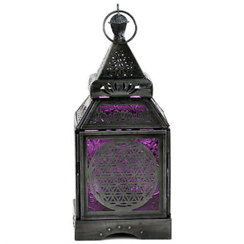 Mood light Oriental lantern Flower of Life