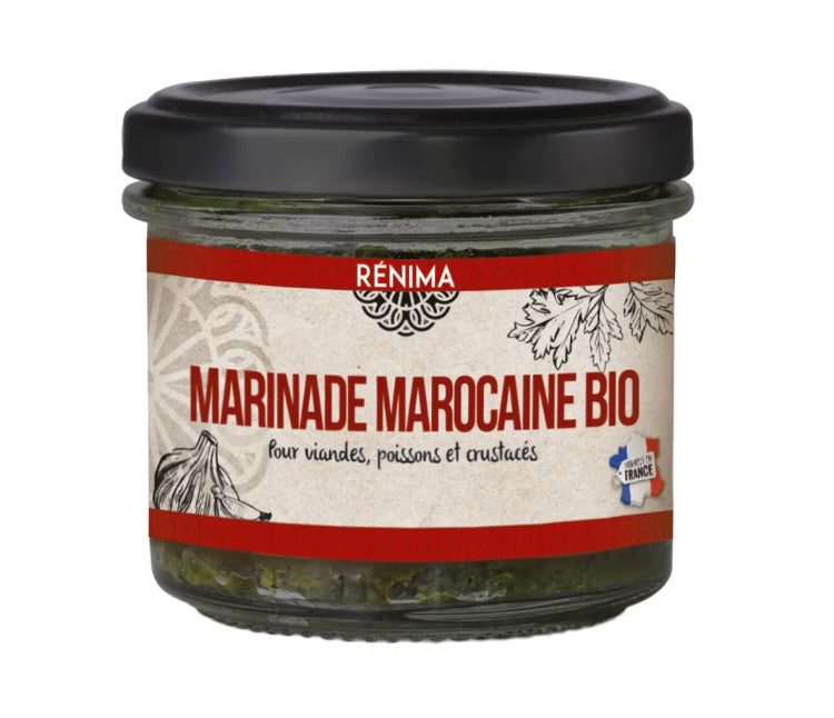 Bio Marokkanische Marinade Chermoula für Fleisch und Fisch