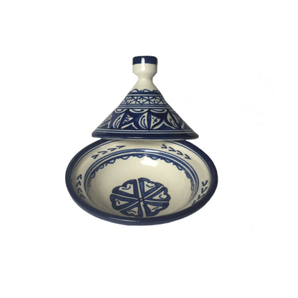 Mini tajine marocaine bleue