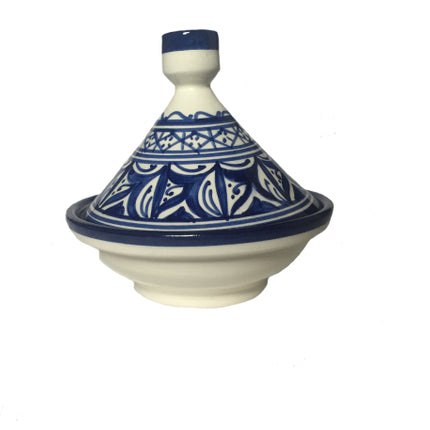 Mini tajine marocaine bleue