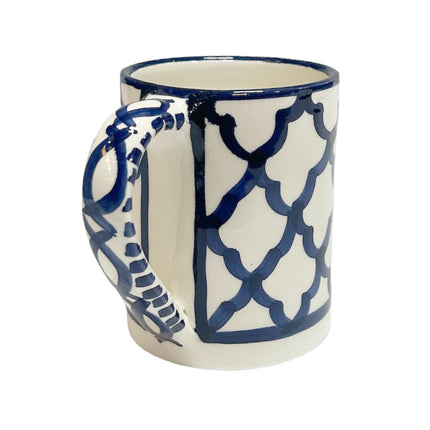 Mug en céramique marocaine avec anse