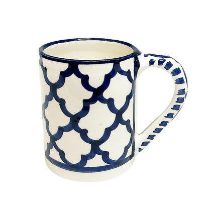 Mug en céramique marocaine avec anse
