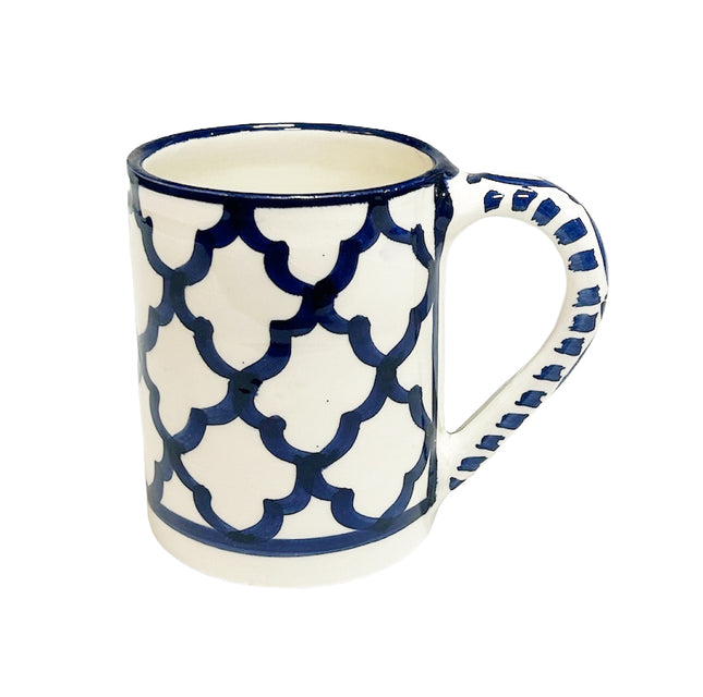 Mug en céramique marocaine avec anse