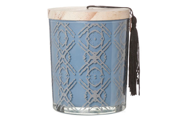POTICHE MAROCAINE GRIS BLEU 9X11CM