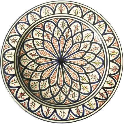 Plat Marocain Fait Main 35 cm