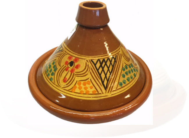 Slaoui tajine Ø 20 cm – kleine Marokkaanse kooktajine voor 1 à 2 personen