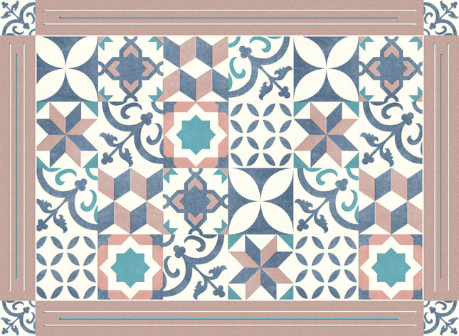 Tapis de table vinyle Mosaïque Marocaine