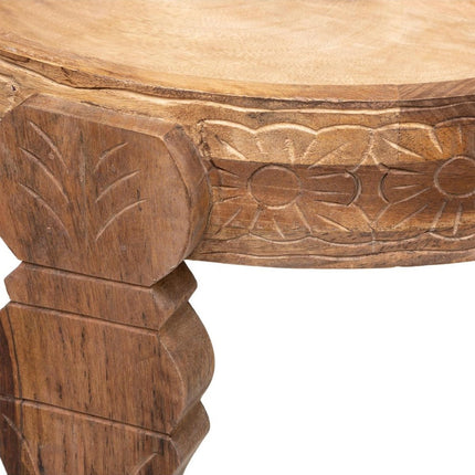 Table basse en manguier - marron