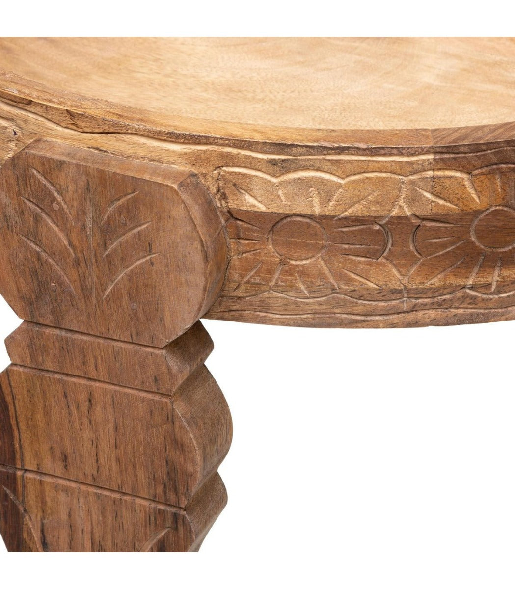 Mango wood coffee table - brown