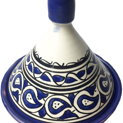 Mini tajine marocaine bleue