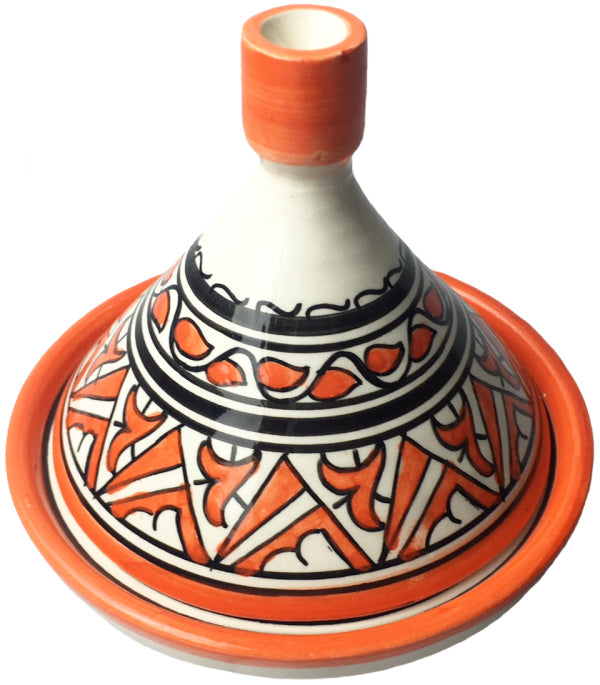 Moroccan mini tagine orange