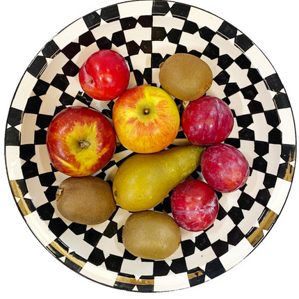 Plat marocain en céramique de Fès Ø33