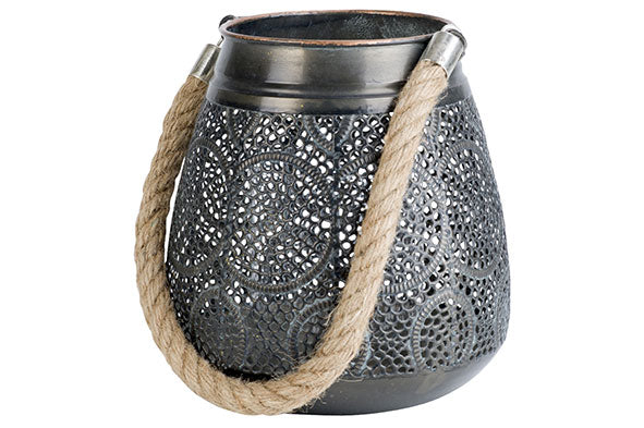 Lanterne marocaine OR ANTIQUE 17,5X17,5XH1