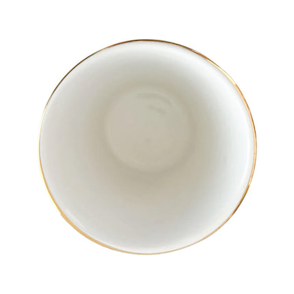 Mug avec anse et liseré doré - Empreinte