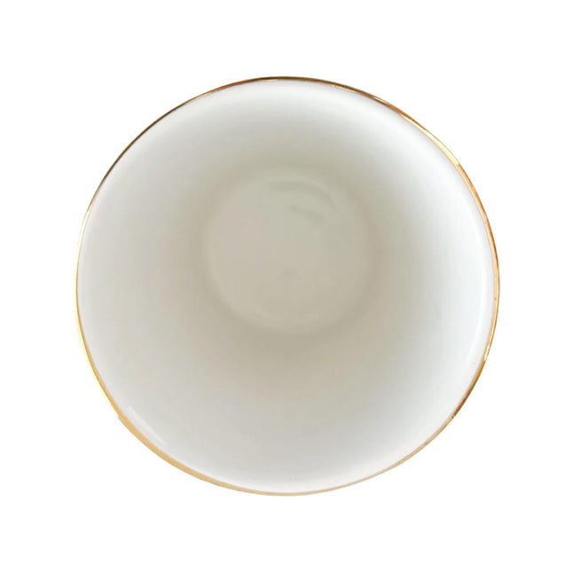 Mug avec anse et liseré doré - Empreinte