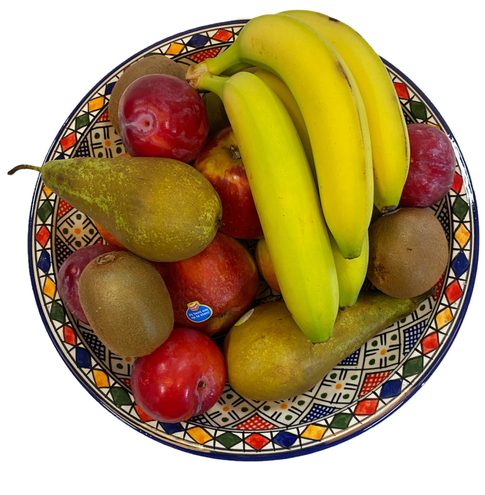 Moroccan Fes ceramic bowl deep Ø35