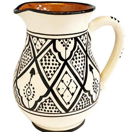 Verseuse marocaine Noir et blanc