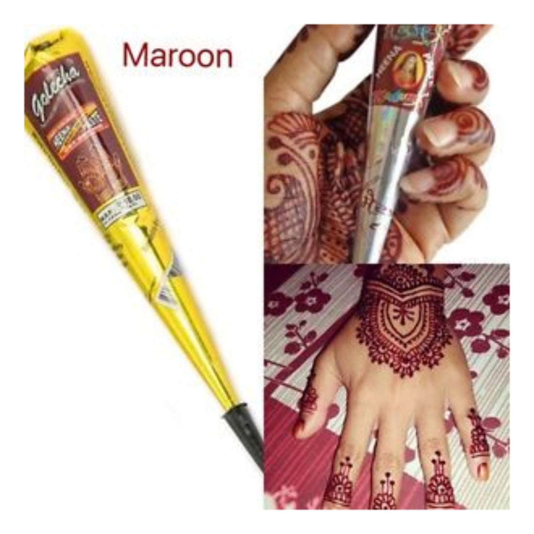 Golecha Henna-Konus kastanienbraun