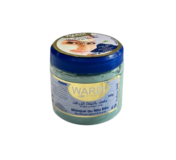 Wardi Nila Bleu gezichtsmasker – Marokkaans masker met blauwe nila, 200 g