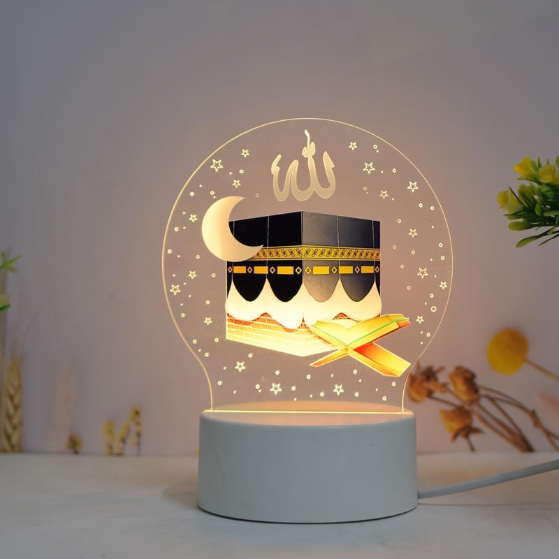 3D Mecca decorative night light