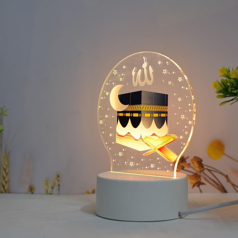 3D Mecca decorative night light