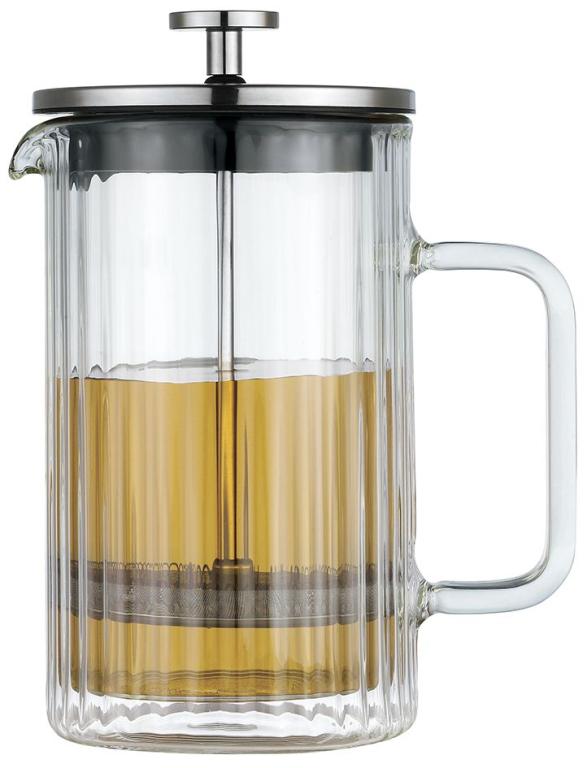 Klausberg KB7757 Piston Koffie- / Thee Zetter - Glas - 0,6 L