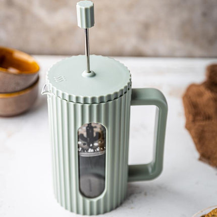Klausberg Cafetière/Théière à Piston - 350 ml - Vert olive