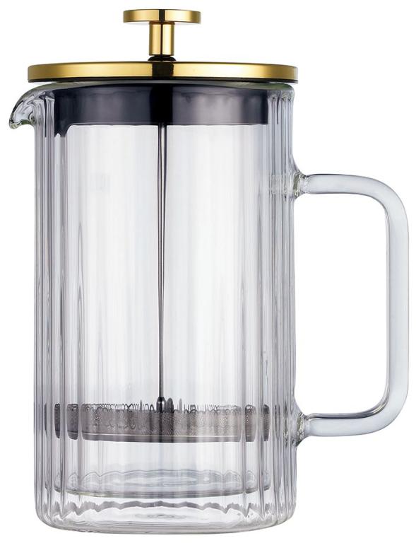 Klausberg KB7760 French Press Coffee / Tea Maker - Glass - 0.6 L
