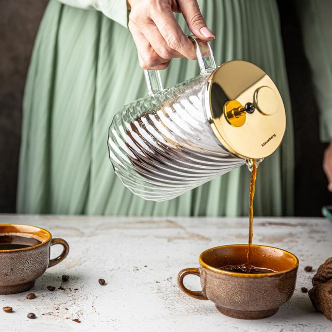 Presse-café/thé à piston Klausberg - Verre - 0.6L