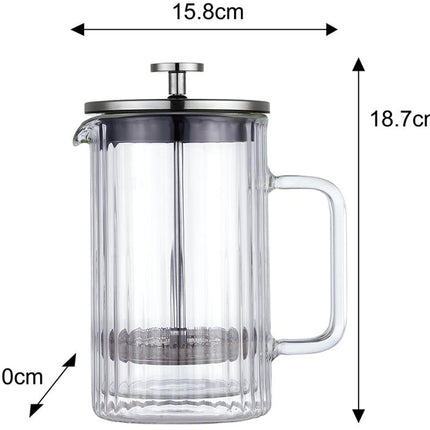Presse-café/thé à piston Klausberg - Verre - 0.6L