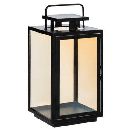 Lanterne Amber - Moyenne - Petite - Hauteur 38 cm - 27.5 cm