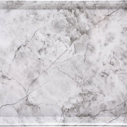 Plateau de service en mélamine - motif marbre